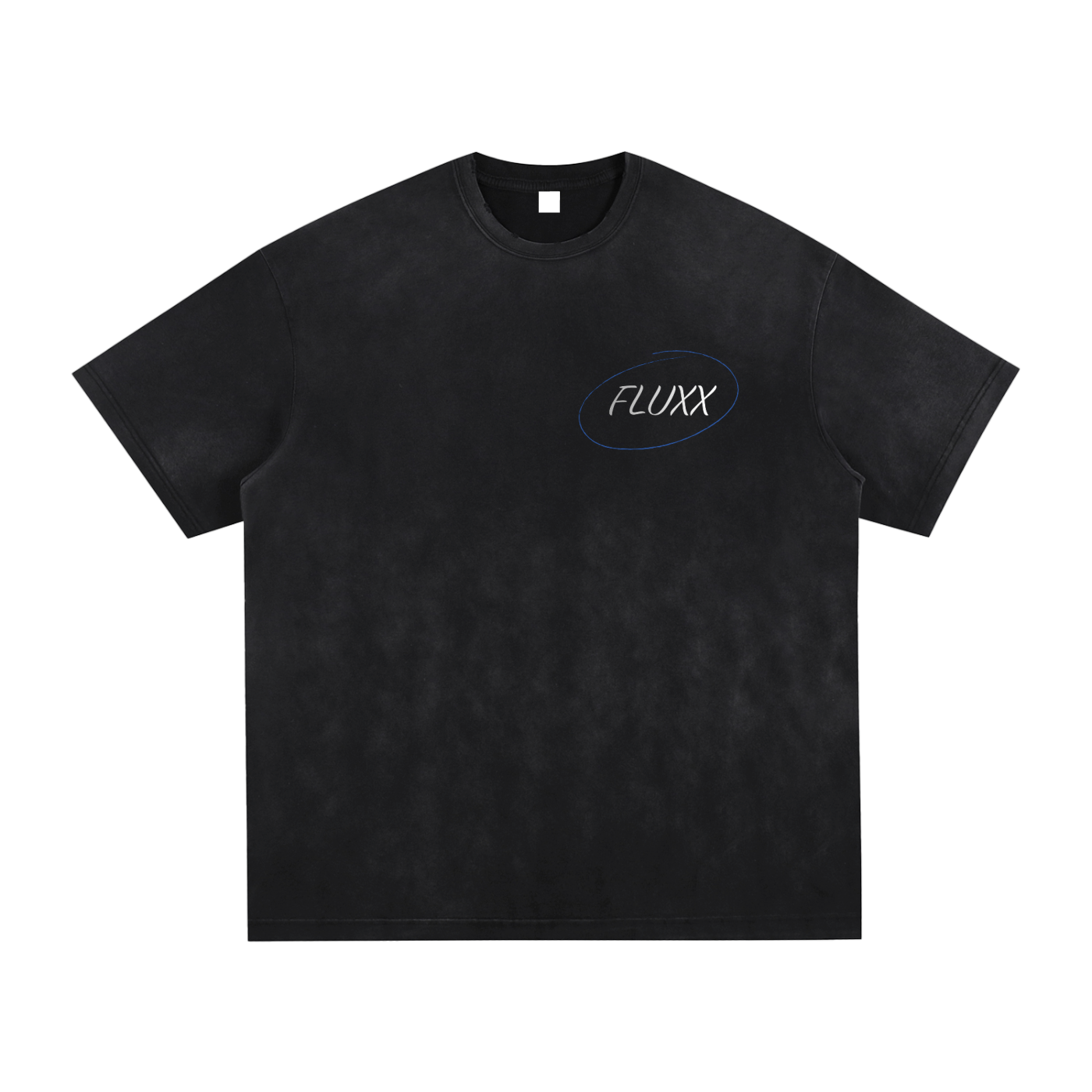 Vintage Washed Hand-Frayed Fluxx Collective Tee