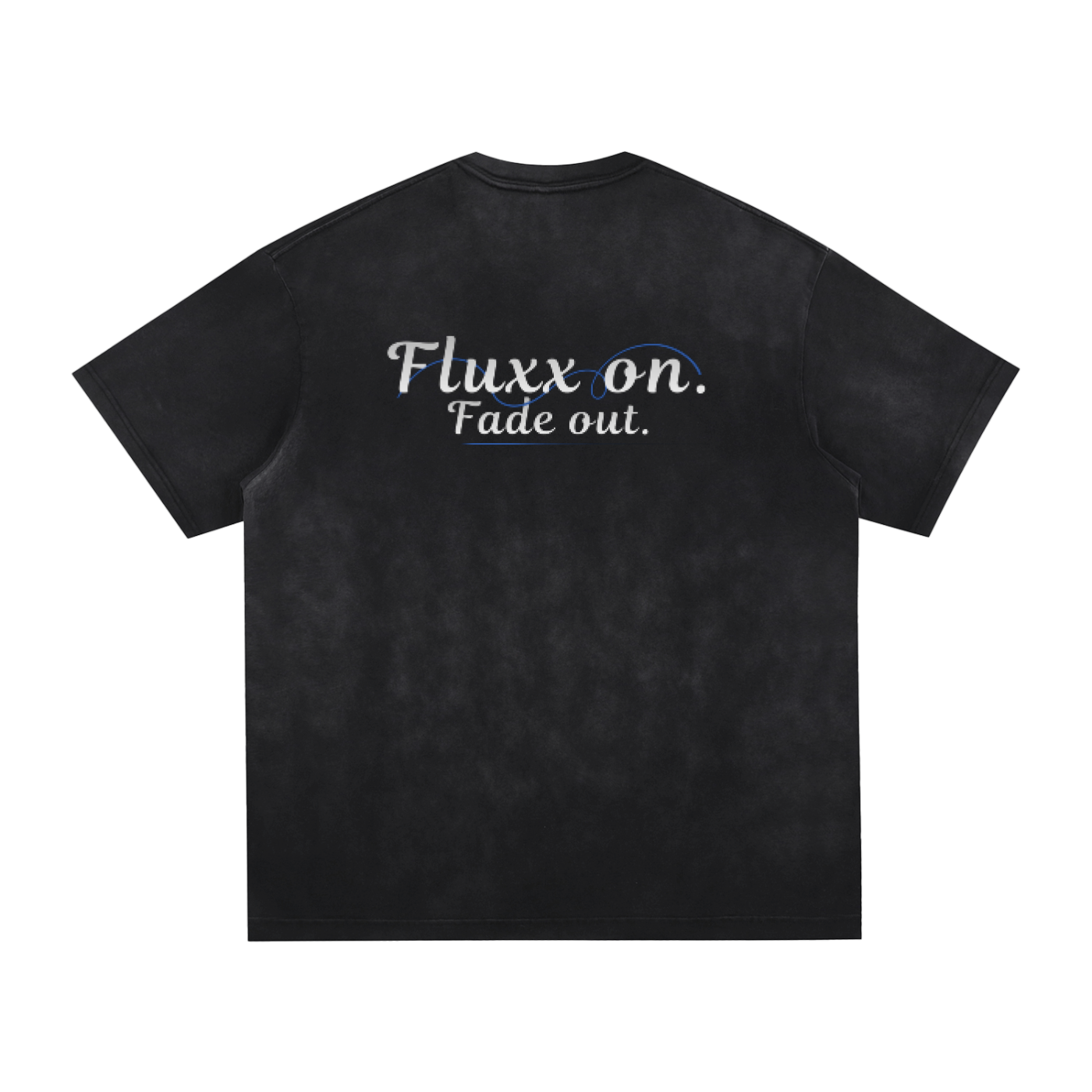 Vintage Washed Hand-Frayed Fluxx Collective Tee